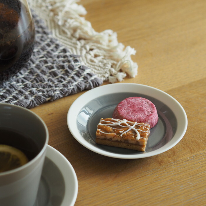 yumiko iihoshi porcelain × 木村硝子店 dishes 110 plate fog gray / ディシィーズ フォググレー