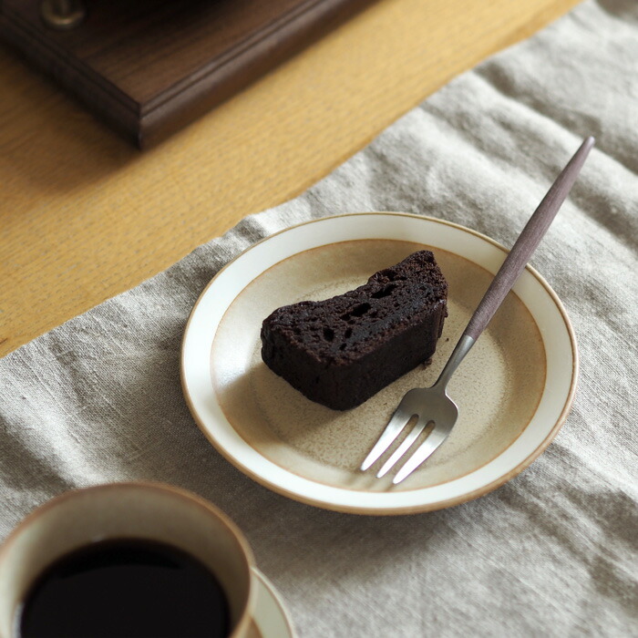 yumiko iihoshi porcelain × 木村硝子店 dishes 140 plate sand beige matte / ディシィーズ サンドベージュ マット