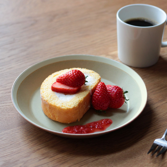 yumiko iihoshi porcelain × 木村硝子店 dishes 200 plate sand beige matte / ディシィーズ サンドベージュ マット