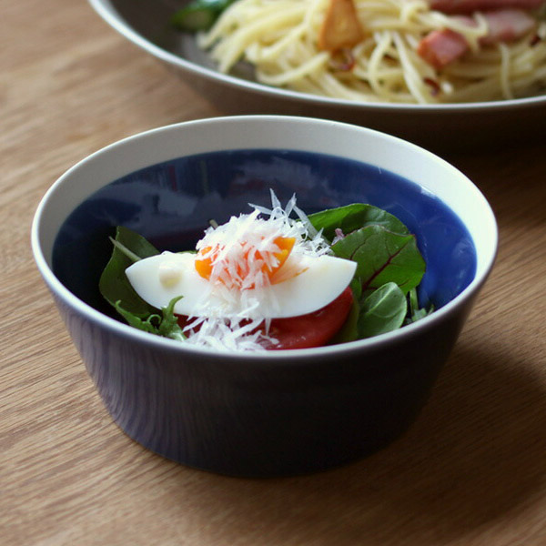yumiko iihoshi porcelain × 木村硝子店 dishes bowl S ink blue / ディシィーズ インクブルー
