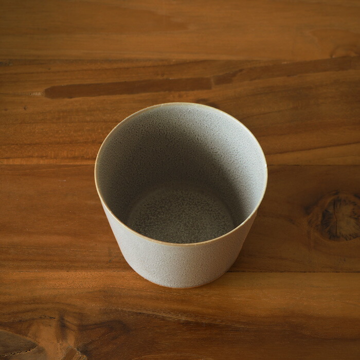 yumiko　iihoshi　porcelain　×　木村硝子店　dishes　cup　M　moss gray matte　/　ディシィーズ　モスグレー　マット