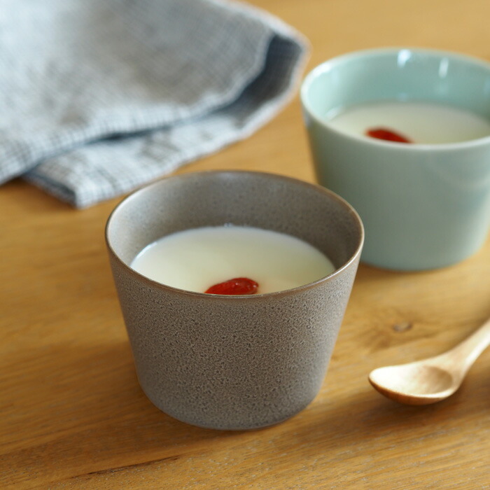 yumiko iihoshi porcelain × 木村硝子店 dishes cup S moss gray matte / ディシィーズ モスグレー マット