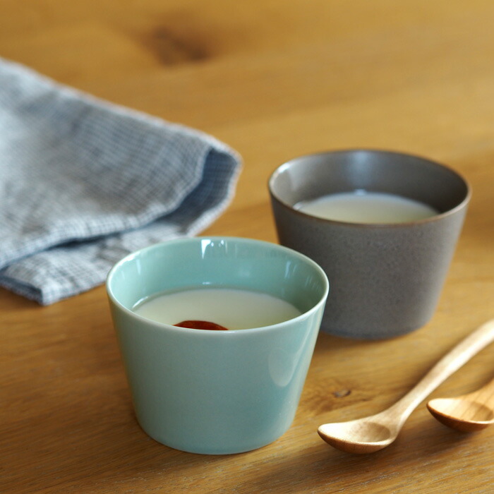 yumiko iihoshi porcelain × 木村硝子店 dishes cup S pistachio green / ディシィーズ ピスタチオグリーン