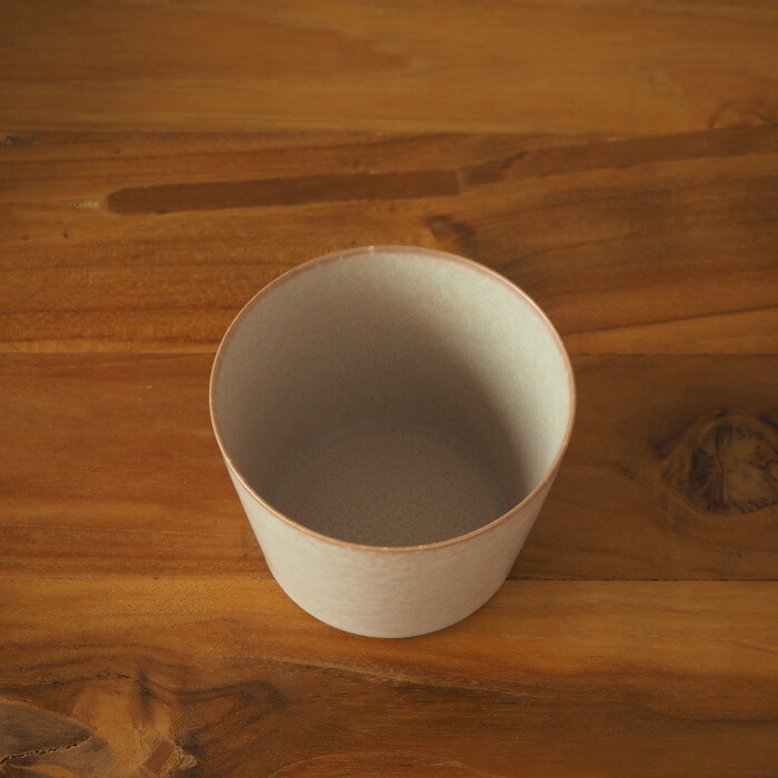 yumiko　iihoshi　porcelain　×　木村硝子店　dishes　cup　M　sand beige matte　/　ディシィーズ　サンドベージュ　マット