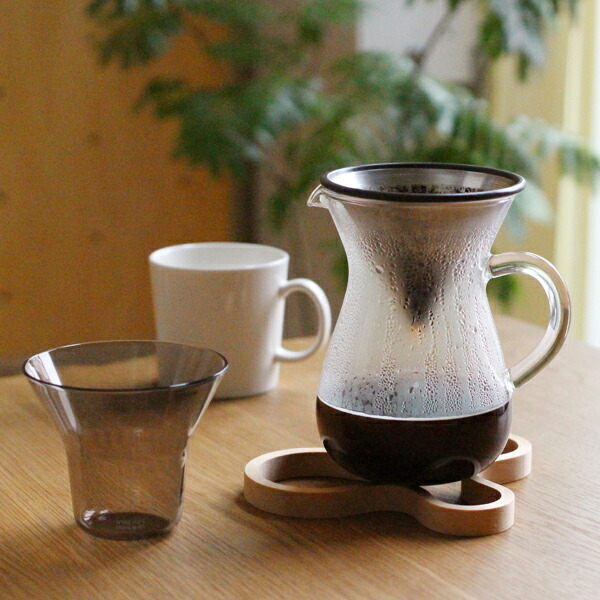 キントー SCS コーヒーカラフェセット 2cups ステンレス / KINTO