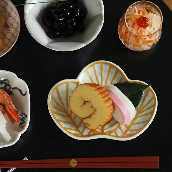 ■【2026年福袋3】初春のお膳に嬉しい ハレの日の半月盆5点セット【鶴】【ラッピング不可】【12月中旬～年内配送予定】