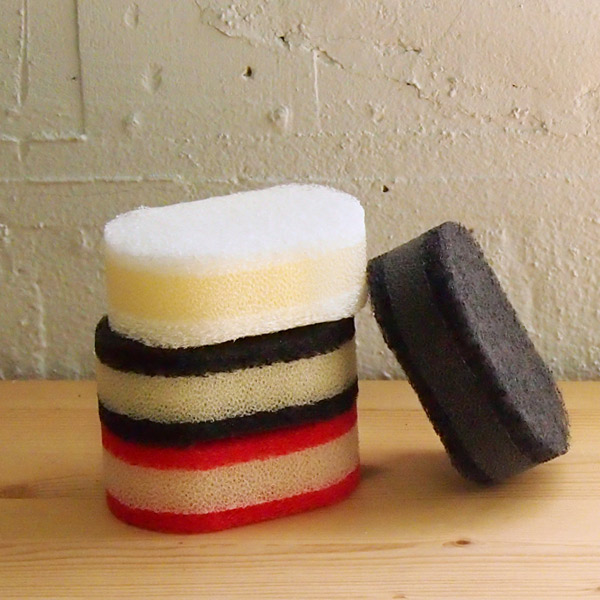 ラバーゼ　スポンジ　白・白　/　la　base