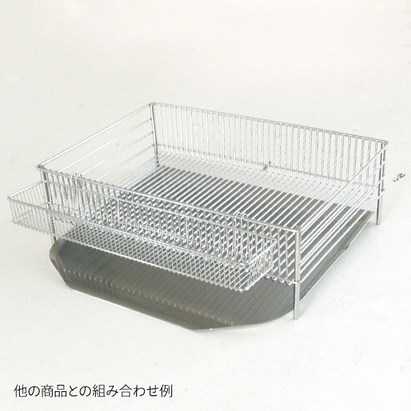 ラバーゼ ステンレス水切りトレー 大 / la base
