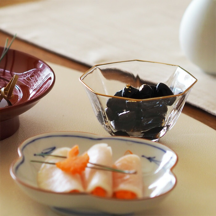 ■【2026年福袋2】新春のめでたさ、ひとそろい 小判盆で整う6点セット【白】【ラッピング不可】【12月中旬～年内配送予定】