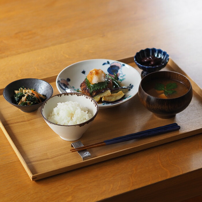 【訳あり】松屋漆器店　白木　1尺4寸長角盆【25WS】【ms】