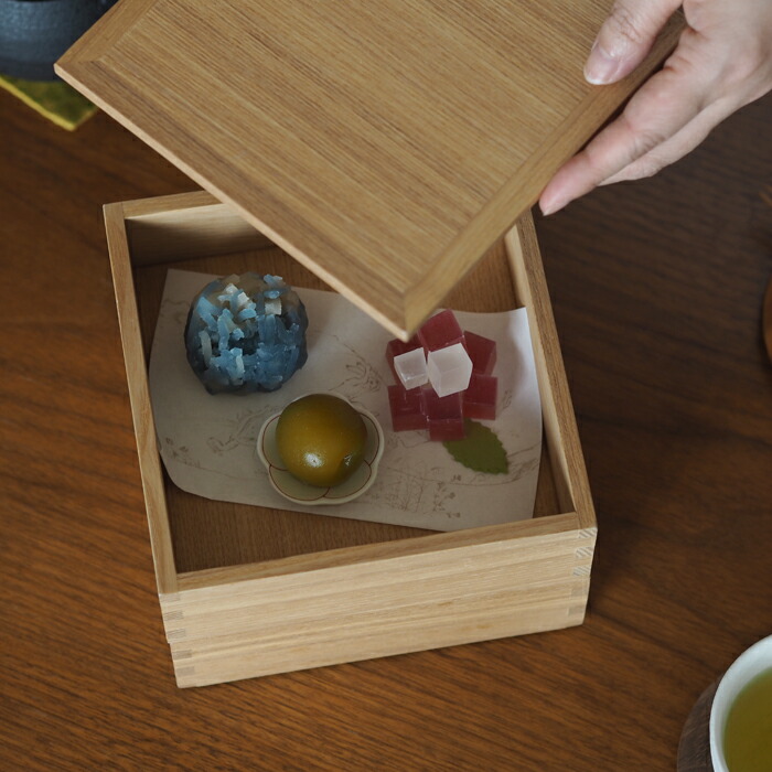 松屋漆器店　白木　5寸重箱用蓋　内白木【25WS】【ms】