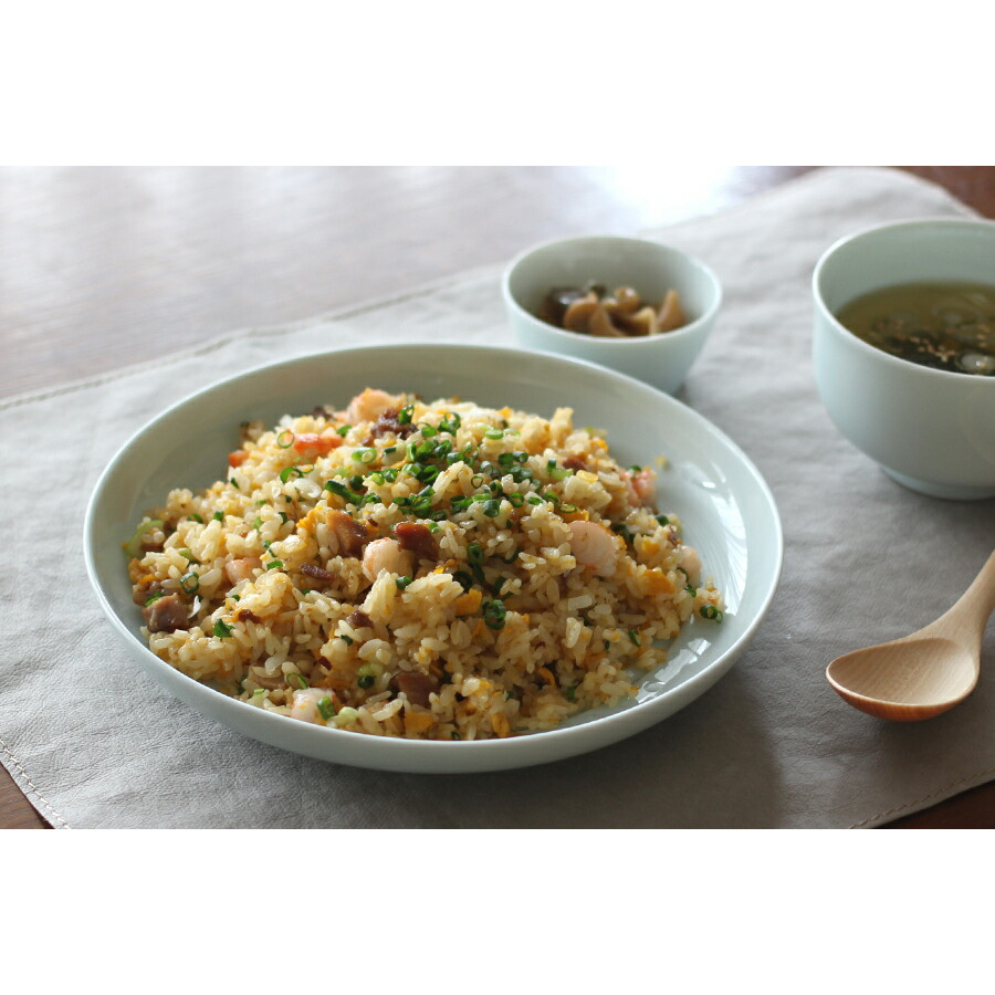 瑞々　まる皿7寸　青白