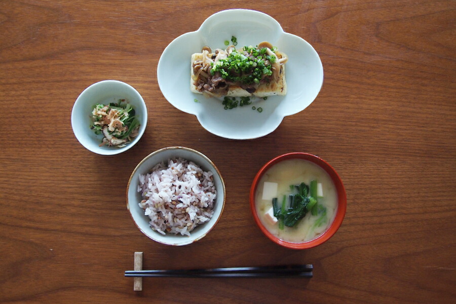 瑞々　木瓜長鉢7寸　青白