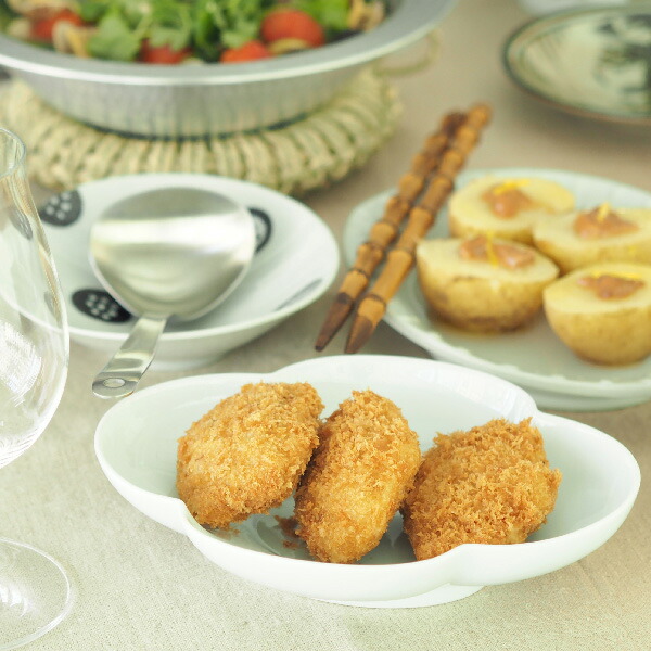 瑞々　木瓜長鉢7寸　青白