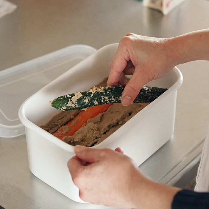 野田琺瑯　ホワイトシリーズ　レクタングル深型　LL