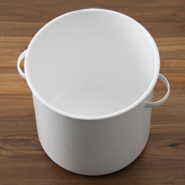 野田琺瑯　ラウンドストッカー　24cm