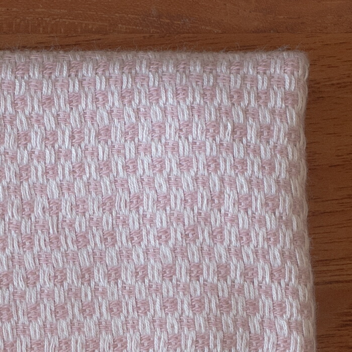 【プロキッチン別注】フコカ　キッチンクロス　ピンク　ハーフサイズ　34×46cm　/　Fucoca.