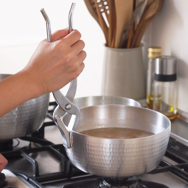 中尾アルミ製作所　ヤットコ鍋　18cm【25WS】【nk】