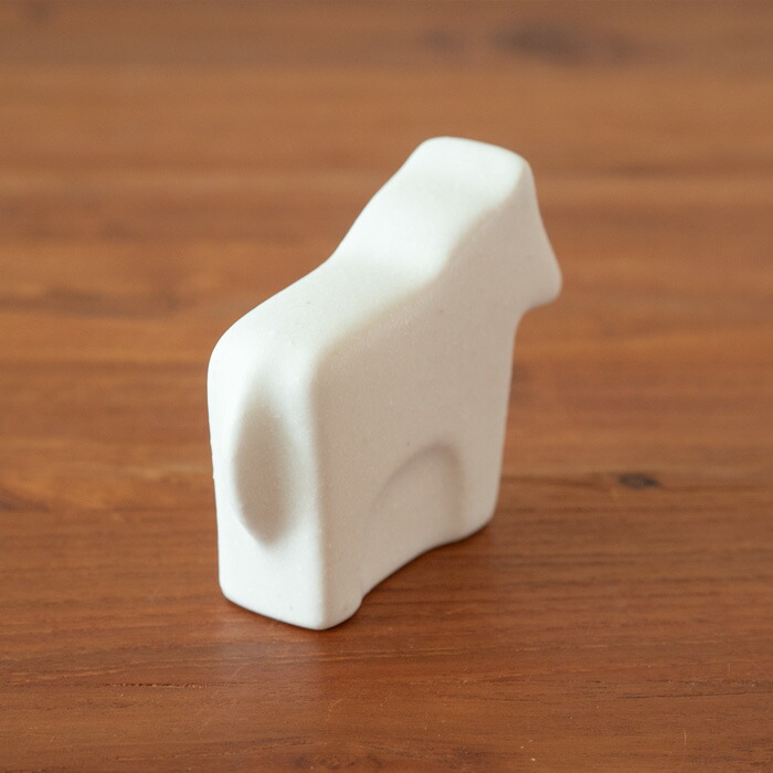 かもしか道具店　馬　白