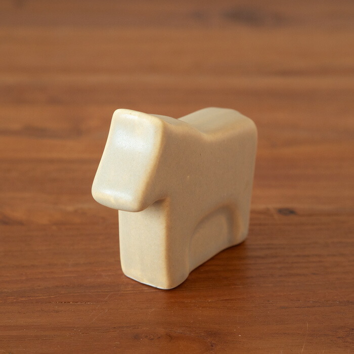 かもしか道具店　馬　ベージュ