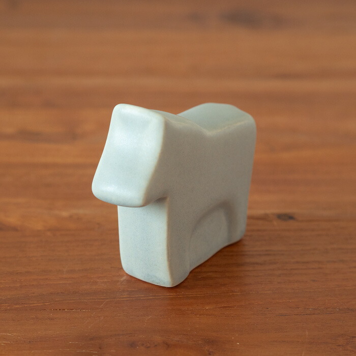 かもしか道具店　馬　ブルーグレー