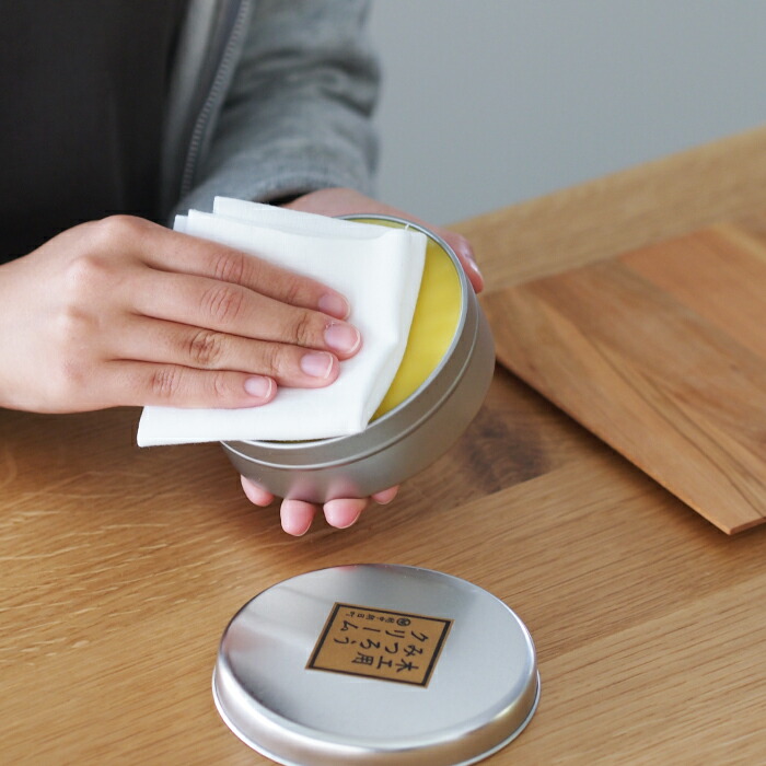 尾山製材　木工用みつろうクリーム　200g