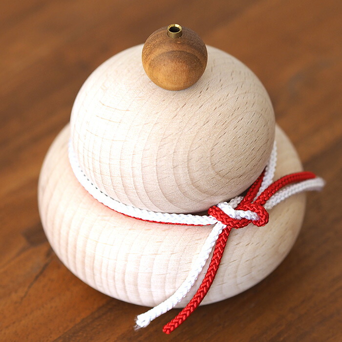 【ウィンターセール10％OFFクーポン対象】オシオクラフト　木製鏡餅 　/　 osio craft【25WS】