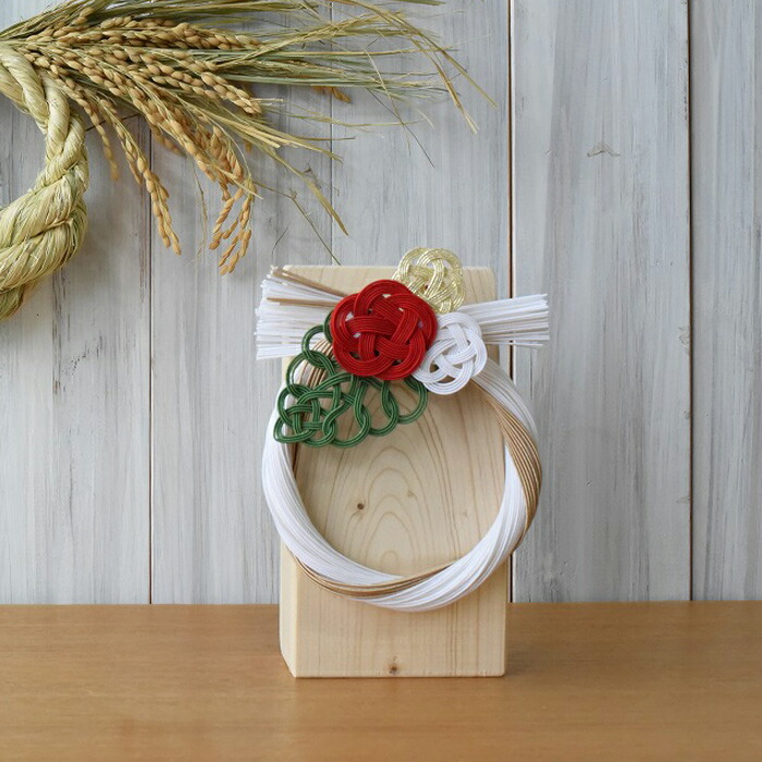 水引　正月飾り　うめ　三色 　/　KYOTO TSUNAGU WORKS