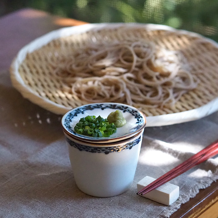 副千製陶所　渕地紋　そば猪口