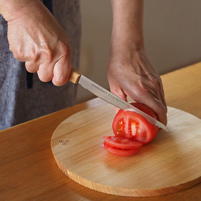 【ザワつく！金曜日で紹介】サンクラフト　パン切ナイフせせらぎ14cm　/　SUNCRAFT