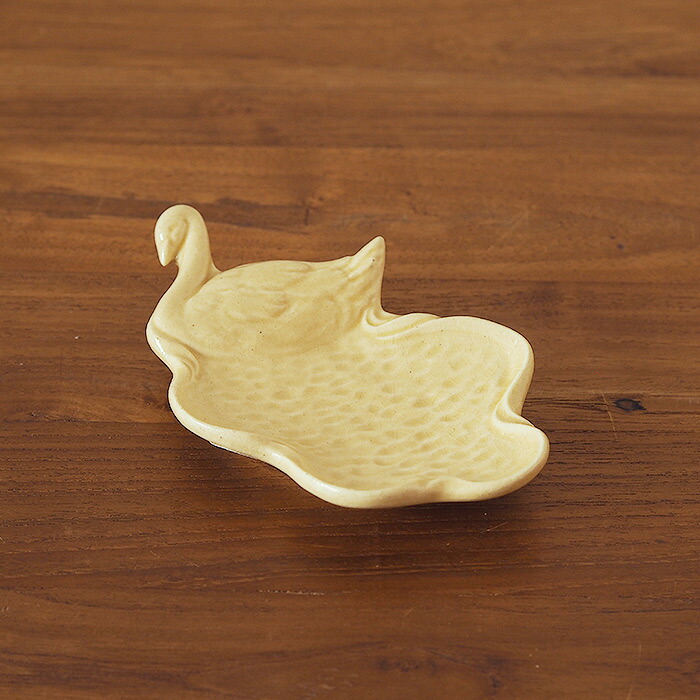 スタジオエム　スワン小皿　ミエル　/　STUDIO　M