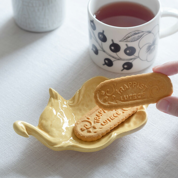 スタジオエム　スワン小皿　ミエル　/　STUDIO　M