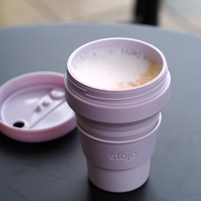 ストージョ　ポケットカップ　355ml　ライラック　/　stojo　※
