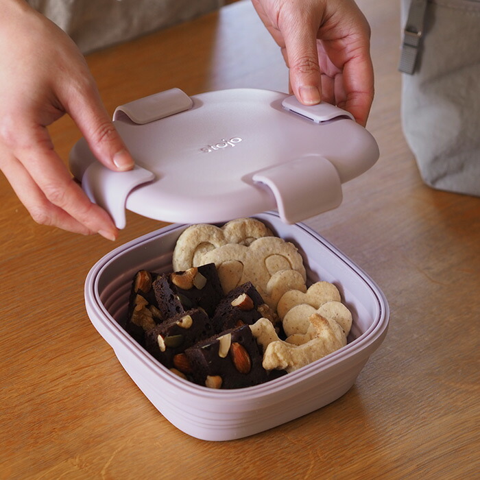 ストージョ ランチボックス ライラック 700ml / stojo