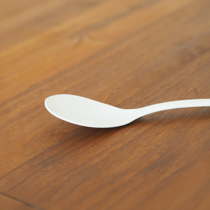 高桑金属　豆腐スプーン　TofuSpoon　maru　shiro