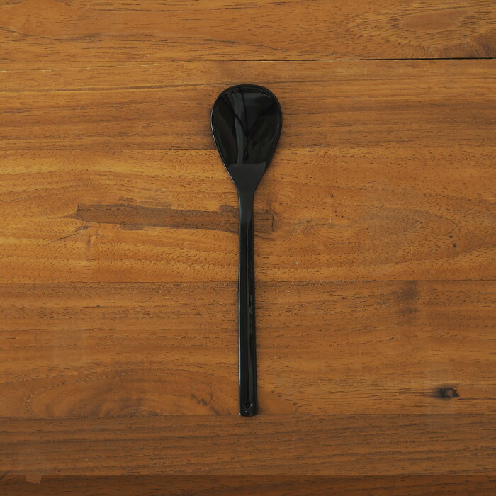 高桑金属　豆腐スプーン　TofuSpoon　kaku　kuro　