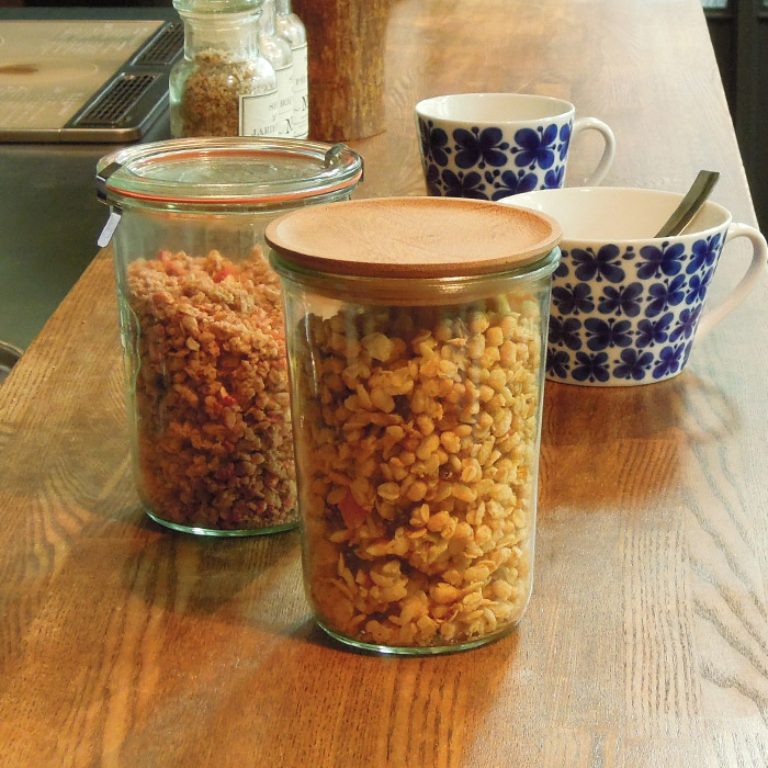 ウェック　モールドシェイプ　750ml　口径Lサイズ　/　WECK