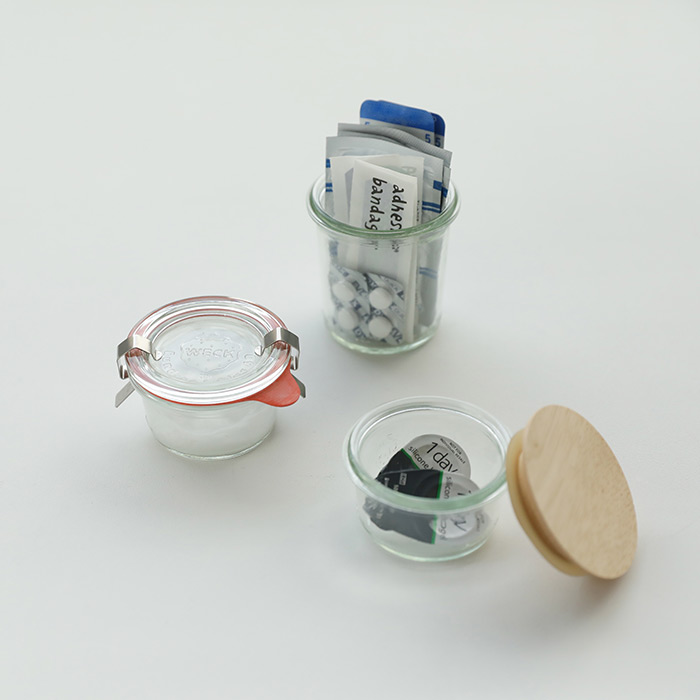 ウェック ギフトボックス (モールドシェイプ 120ml 1個 / モールドシェイプ 50ml 2個セット) / WECK
