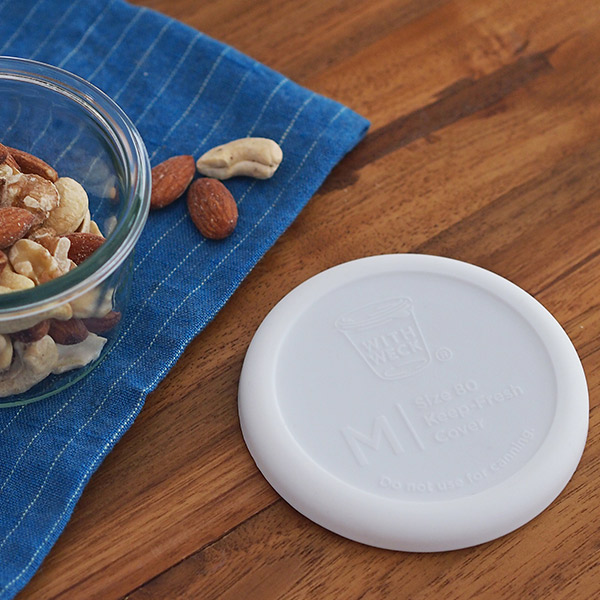 ウェック　シリコンキャップ　ホワイト　M　/　WECK