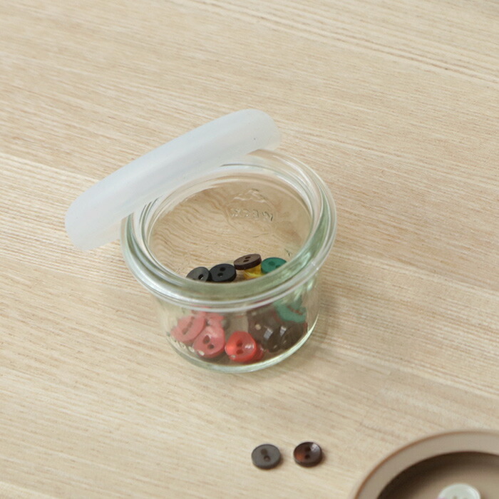 ウェック　シリコンキャップ　クリア　XS　/　WECK