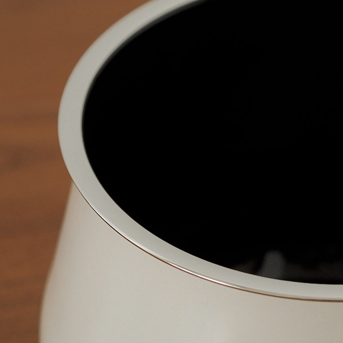 ヴェーエムエフ　フュージョンテック　ミネラル　マルチポット　14cm　蓋付　ミルキークォーツ 　/　WMF