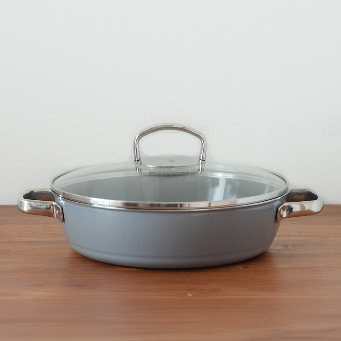 ■【ホリデー特別企画】ヴェーエムエフ　フュージョンテック　ミネラル　ロースター　28cm　プラチナム　/　WMF【25WS】【sp】