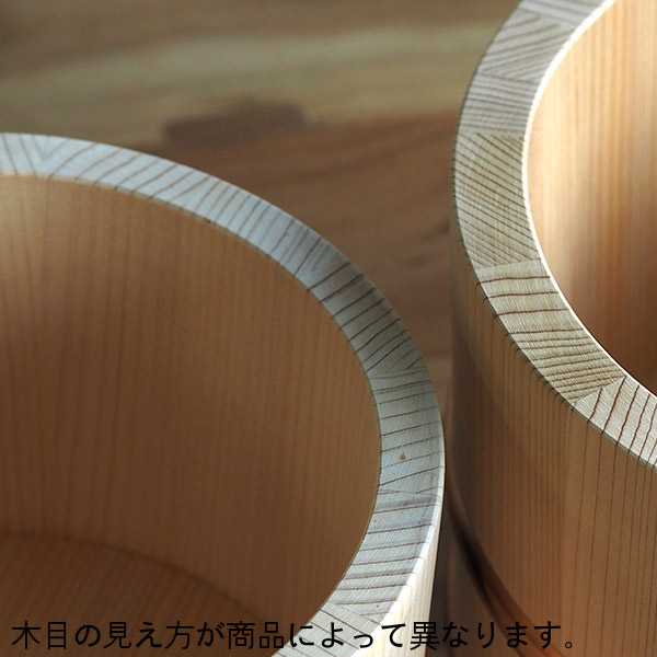 山一　江戸びつ　15cm　2合　しゃもじ付