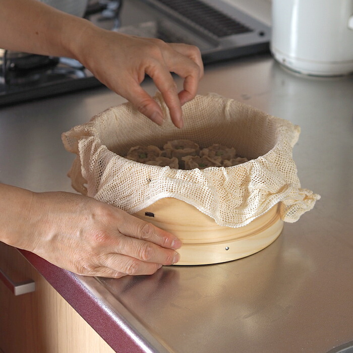 山一　蒸し布　M　40×40cm